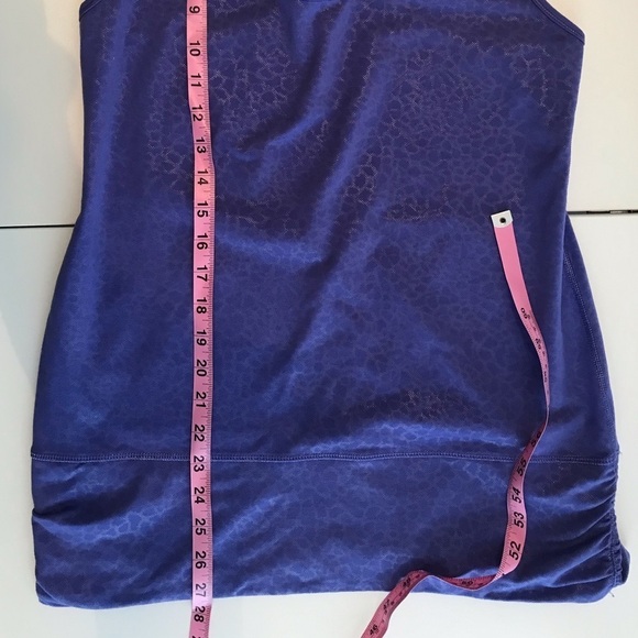 Zella || Easy Racerback Tank Mesh Purple Large - Picture 6 of 7